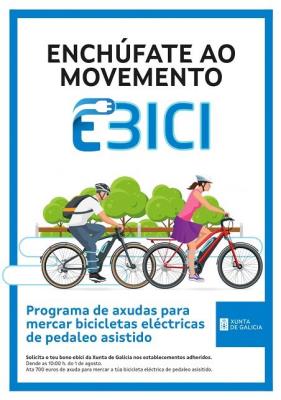 La Xunta, con la colaboración de ATEBI, pone en marcha un programa de fomento de la movilidad sostenible destinando 500.000 € a ayudas para la adquisición de bicicletas eléctricas